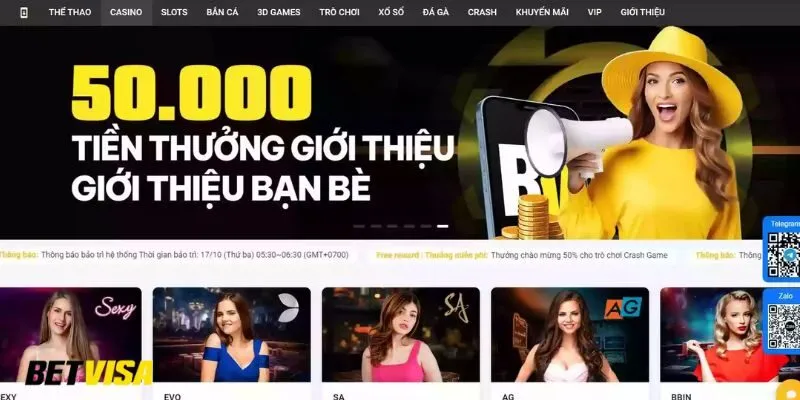 Betvisa bị chặn