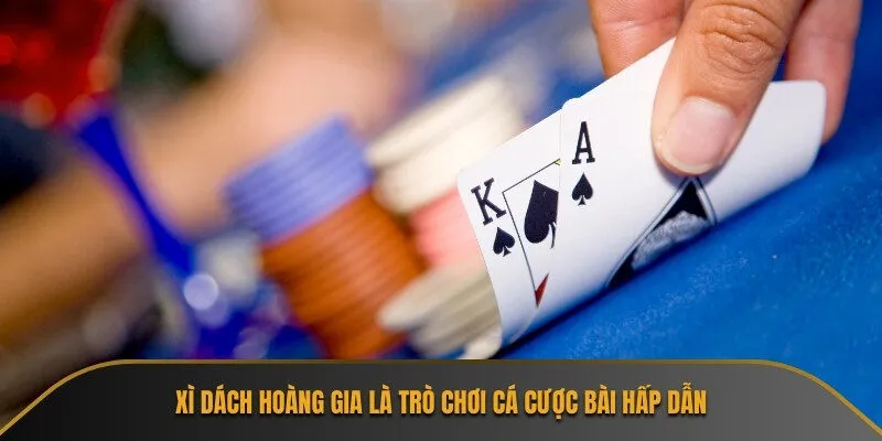 Xì dách hoàng gia là trò chơi cá cược bài hấp dẫn